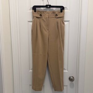 Ann Taylor Tan Cropped Women's Pants